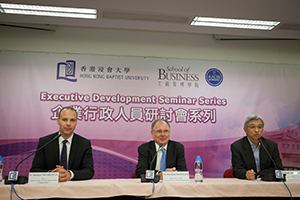 Dr. Theiselmann, Mr. Brodhage and Prof. Tang