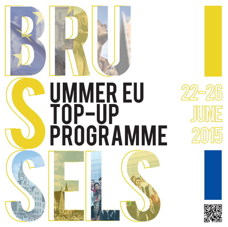 Summer EU Student Exchange: Top-up Programme Brussels 2015